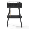 Victrola Eastwood II Turntable - Black + Turntable Stand Bundle - Black V398-VTR-74-BLK-ST
