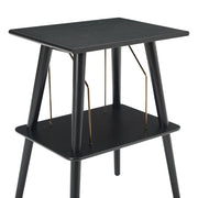 Victrola Eastwood II Turntable - Black + Turntable Stand Bundle - Black V398-VTR-74-BLK-ST