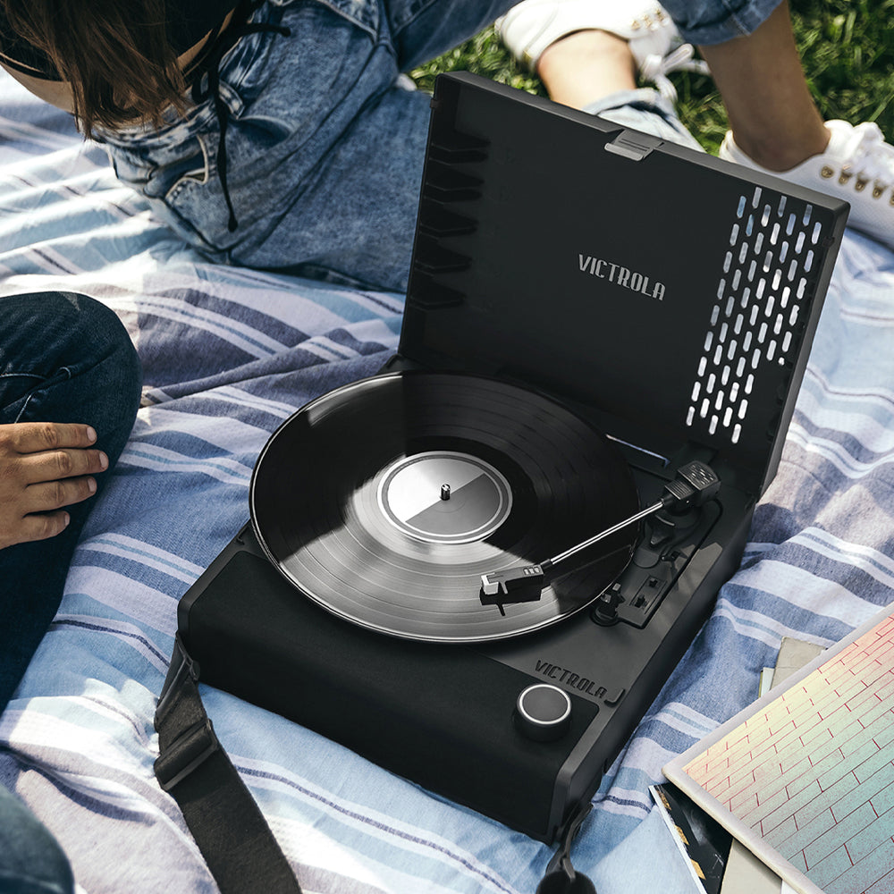 Victrola Revolution Go Turntable - Black V398-VTR-750SB-BLK-INT