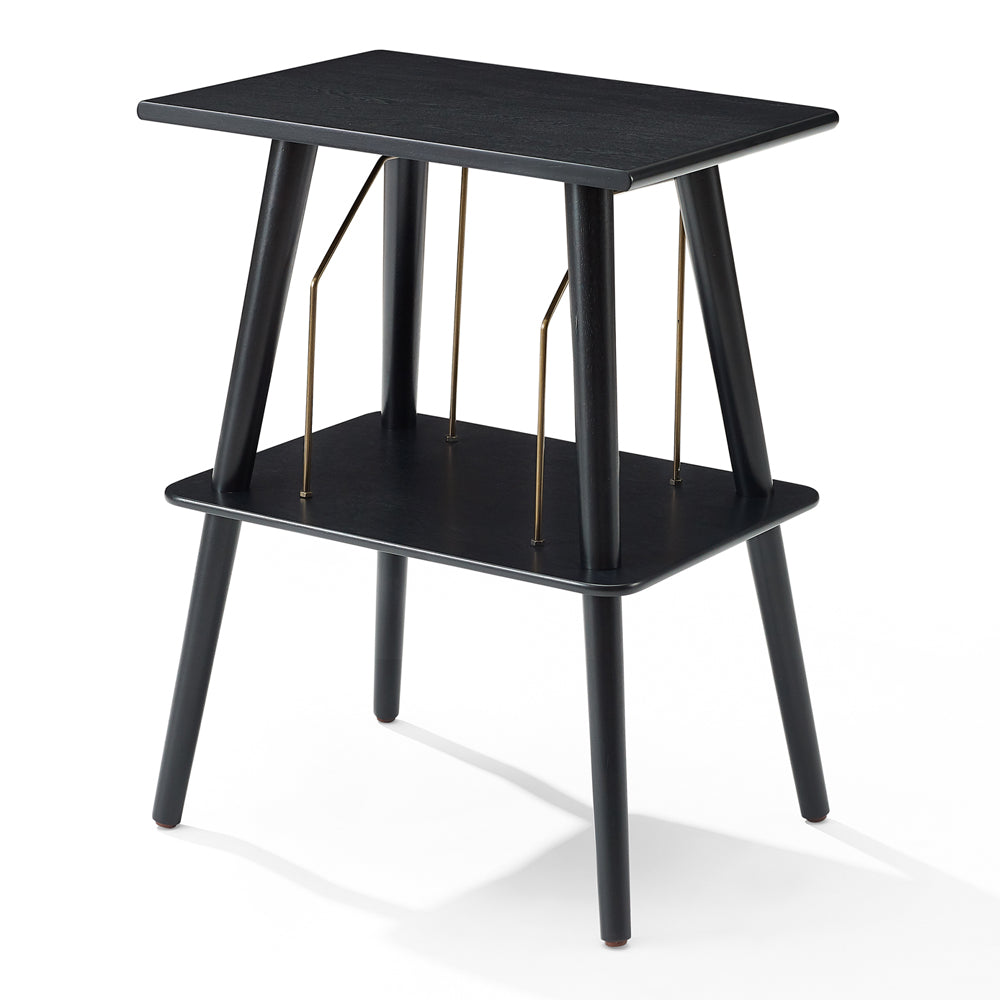 Victrola Revolution Go Turntable - Black + Entertainment Stand Bundle - Black V398-VTR-750SB-BLK-ST