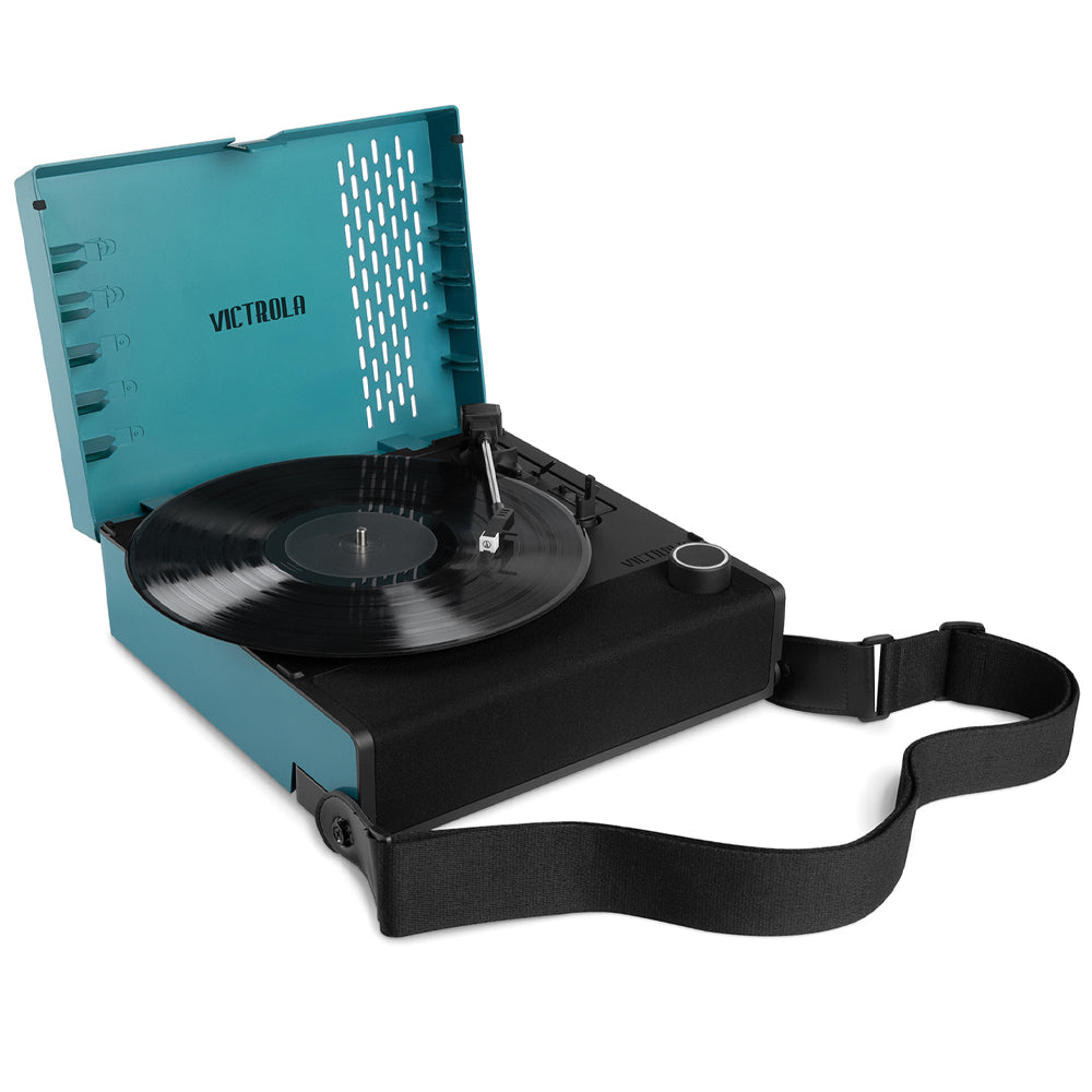 Victrola Revolution Go Turntable - Blue V398-VTR-750SB-BLU-INT