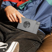 We Are Rewind Portable Cassette Player & Recorder - Keith, Grey V398-WE-001-G1