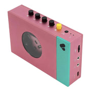 We Are Rewind Portable Cassette Player & Recorder - Edith, Pink & Green V398-WE-001-P1