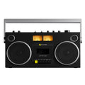 We Are Rewind Getto Blaster Cassette Player & Recorder - Curtis, Black V398-WE-GB-001-B1