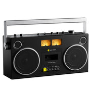 We Are Rewind Getto Blaster Cassette Player & Recorder - Curtis, Black V398-WE-GB-001-B1