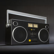 We Are Rewind Getto Blaster Cassette Player & Recorder - Curtis, Black V398-WE-GB-001-B1