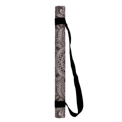 Yoga Design Lab Combo Yoga Mat 1.5mm Mandala Black V398-YDL-CM-1.5-MANDALA BLACK
