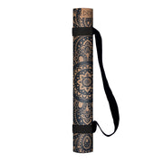 Yoga Design Lab Cork Yoga Mat 1.5mm Mandala Black V398-YDL-CORM-1.5-MANDALA BLACK