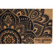 Yoga Design Lab Cork Yoga Mat 3.5mm Mandala Black V398-YDL-CORM-3.5-MANDALA BLACK