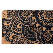 Yoga Design Lab Cork Yoga Mat 3.5mm Mandala Black V398-YDL-CORM-3.5-MANDALA BLACK
