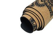 Yoga Design Lab Cork Yoga Mat 3.5mm Mandala Black V398-YDL-CORM-3.5-MANDALA BLACK