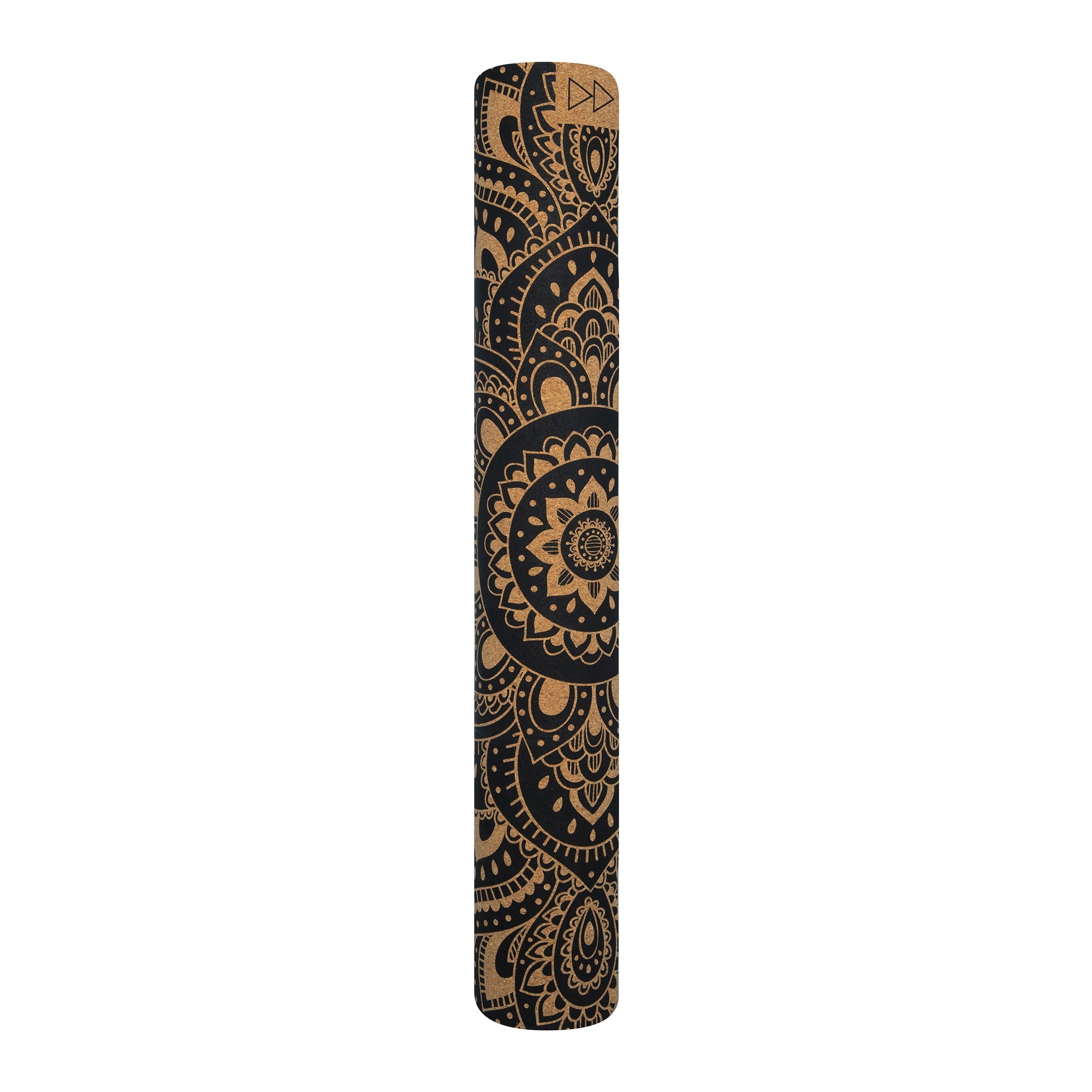 Yoga Design Lab Cork Yoga Mat 3.5mm Mandala Black V398-YDL-CORM-3.5-MANDALA BLACK