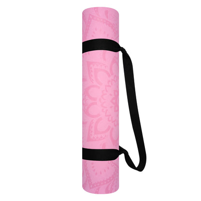 Yoga Design Lab Flow Yoga Mat 6mm Pure Mandala Rose V398-YDL-FM-6-PURE MANDALA ROSE