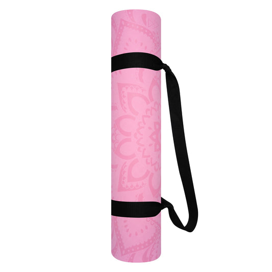 Yoga Design Lab Flow Yoga Mat 6mm Pure Mandala Rose V398-YDL-FM-6-PURE MANDALA ROSE