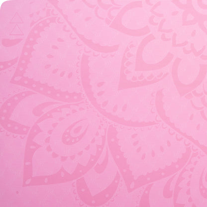 Yoga Design Lab Flow Yoga Mat 6mm Pure Mandala Rose V398-YDL-FM-6-PURE MANDALA ROSE