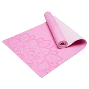 Yoga Design Lab Flow Yoga Mat 6mm Pure Mandala Rose V398-YDL-FM-6-PURE MANDALA ROSE