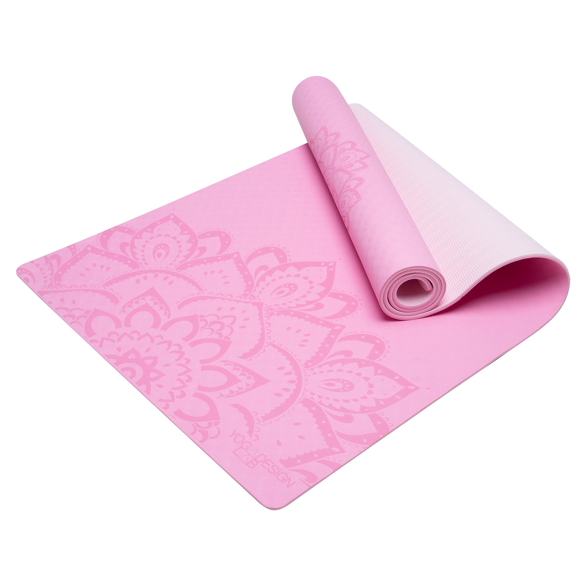 Yoga Design Lab Flow Yoga Mat 6mm Pure Mandala Rose V398-YDL-FM-6-PURE MANDALA ROSE