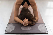 Yoga Design Lab Hand Yoga Towel Mandala Black V398-YDL-HT-MANDALA BLACK