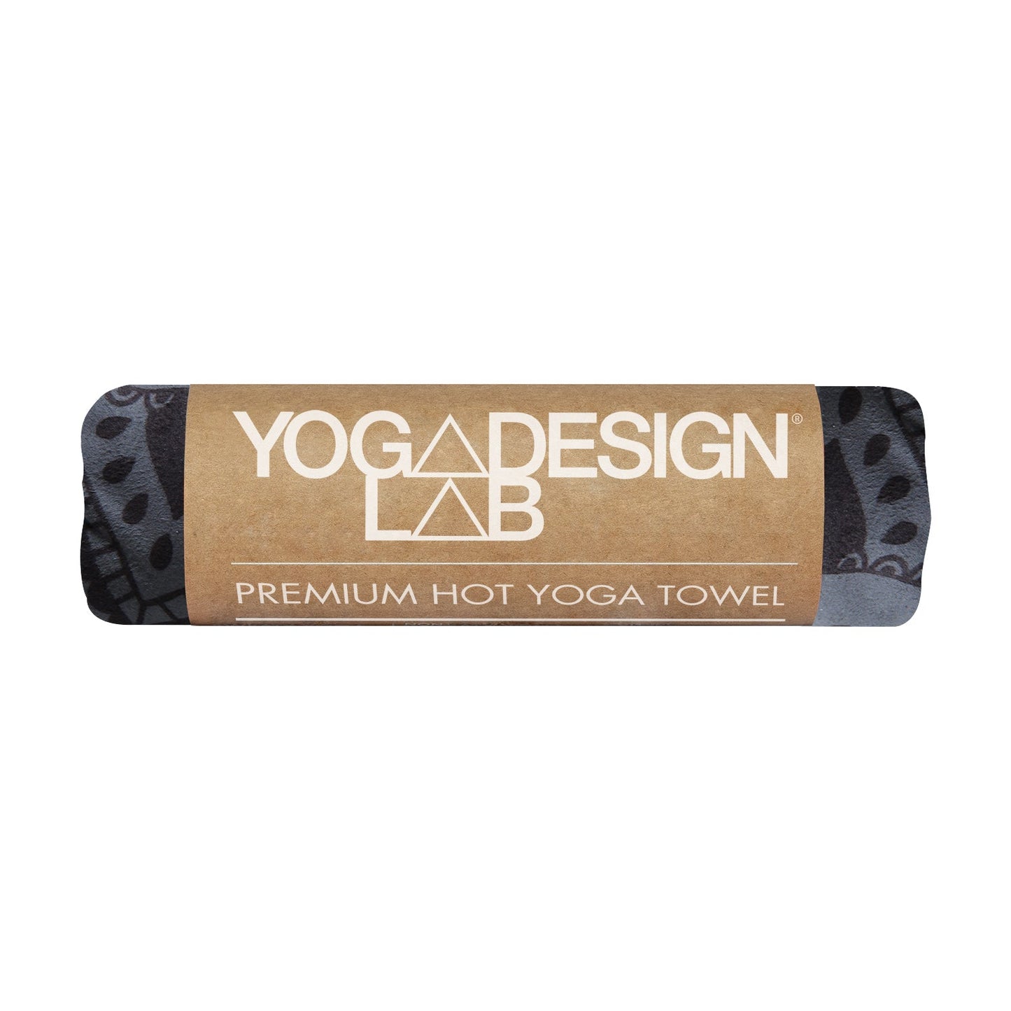 Yoga Design Lab Mat Yoga Towel Mandala Black V398-YDL-MT-MANDALA BLACK