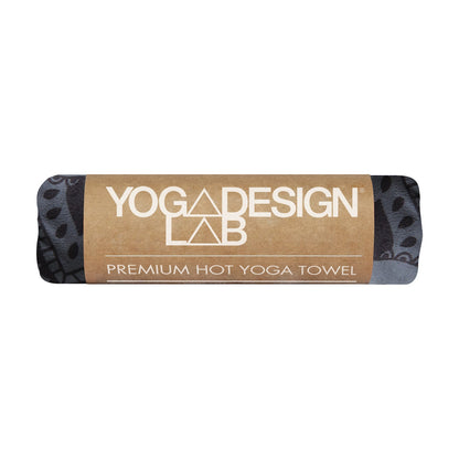 Yoga Design Lab Mat Yoga Towel Mandala Black V398-YDL-MT-MANDALA BLACK