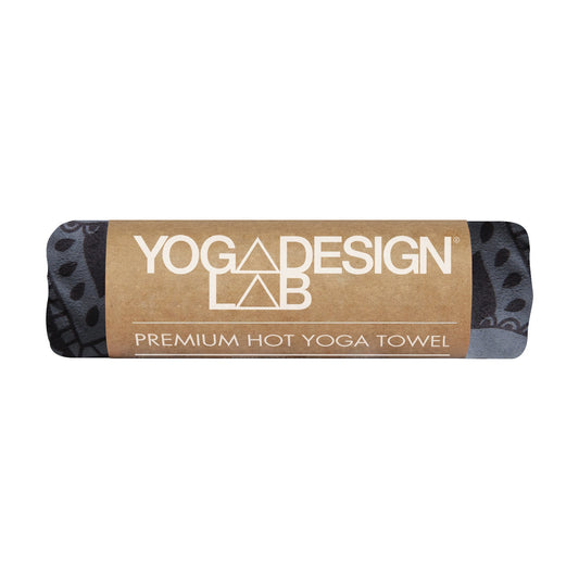 Yoga Design Lab Mat Yoga Towel Mandala Black V398-YDL-MT-MANDALA BLACK