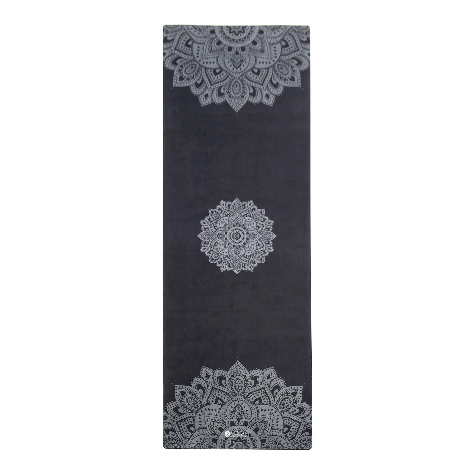 Yoga Design Lab Mat Yoga Towel Mandala Black V398-YDL-MT-MANDALA BLACK