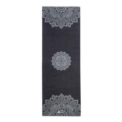 Yoga Design Lab Mat Yoga Towel Mandala Black V398-YDL-MT-MANDALA BLACK