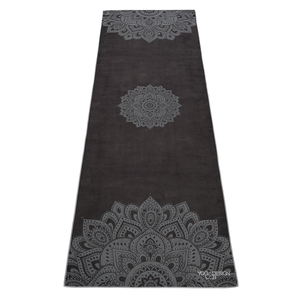 Yoga Design Lab Mat Yoga Towel Mandala Black V398-YDL-MT-MANDALA BLACK