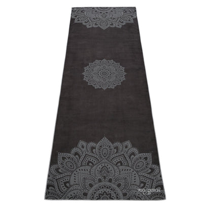 Yoga Design Lab Mat Yoga Towel Mandala Black V398-YDL-MT-MANDALA BLACK