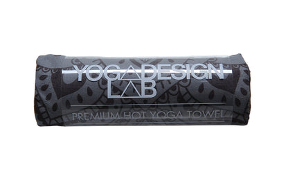 Yoga Design Lab Mat Yoga Towel Mandala Black V398-YDL-MT-MANDALA BLACK