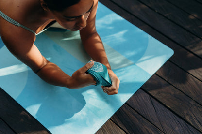 Yoga Design Lab Yoga Strap Mandala Turquoise V398-YDL-ST-MANDALA TURQUOISE