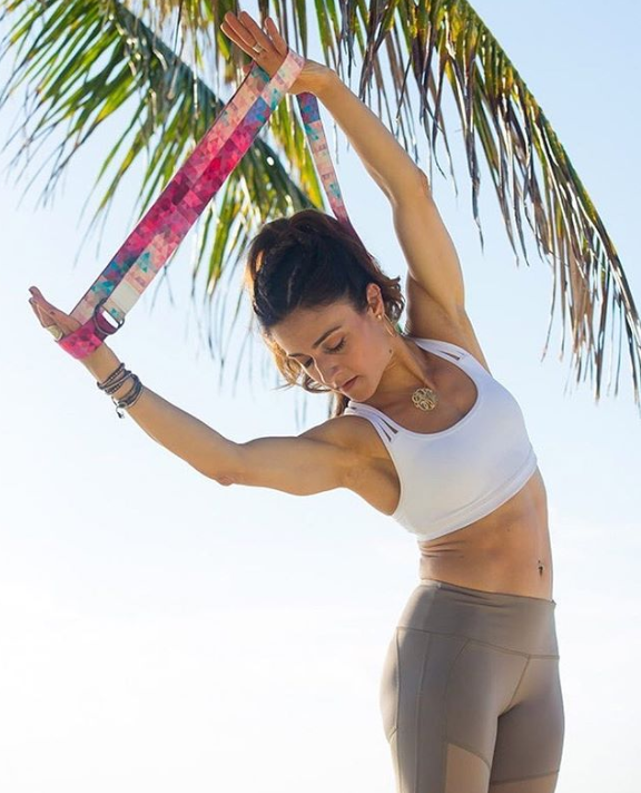 Yoga Design Lab Yoga Strap Tribeca Sand V398-YDL-ST-TRIBECA SAND