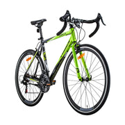 Trinx 700C Road Bike TEMPO1.0 Shimano 21 Speed Racing Bicycle 59cm Black/Green V406-TEMPO1.0_59GREEN