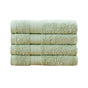 Linenland Bath Towel 4 Piece Cotton Hand Towels Set - Sage Green V406-TOWPAK04GR