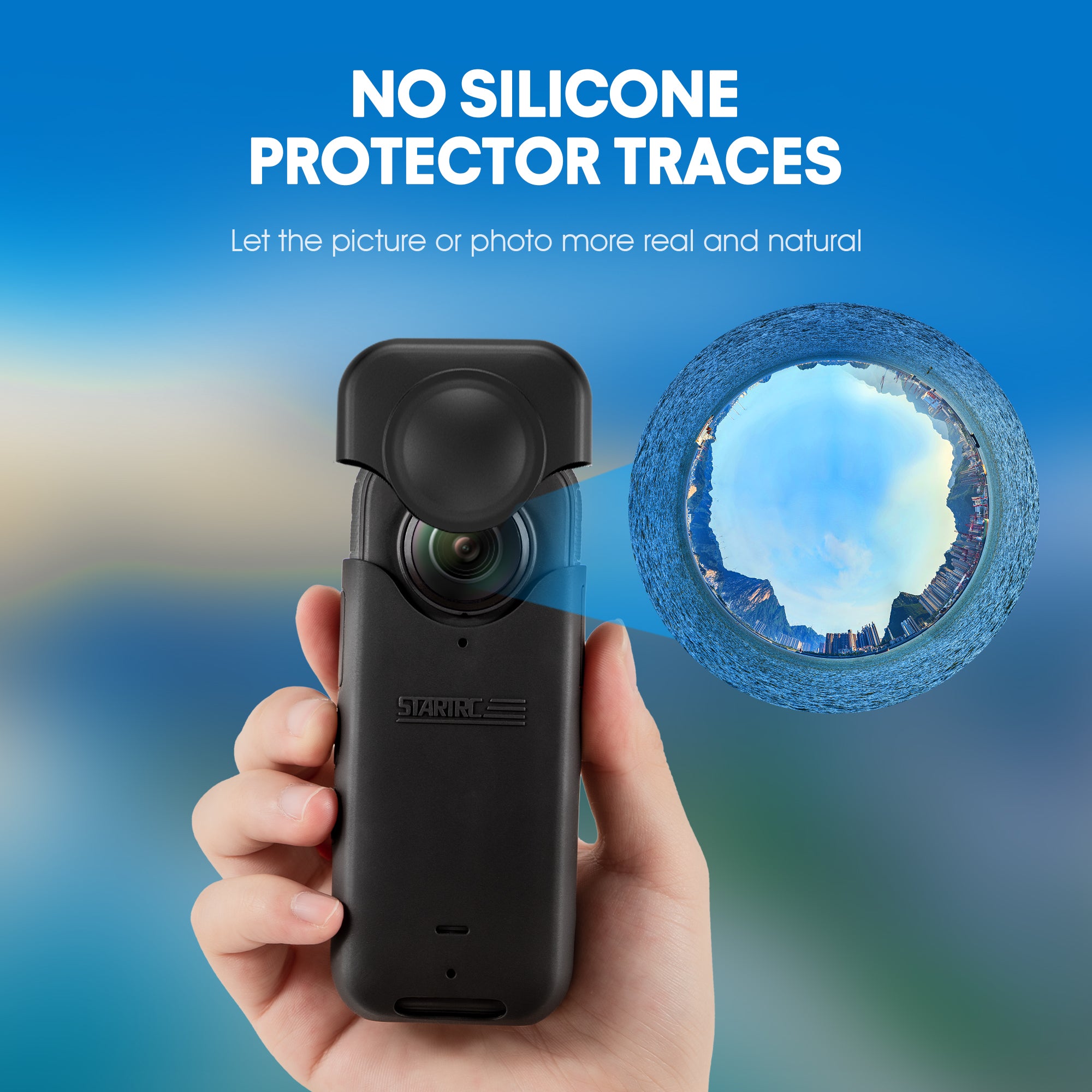 STARTRC Silicone Protective Case for Insta360 One X3 Camera Acessories Soft V413-1111404