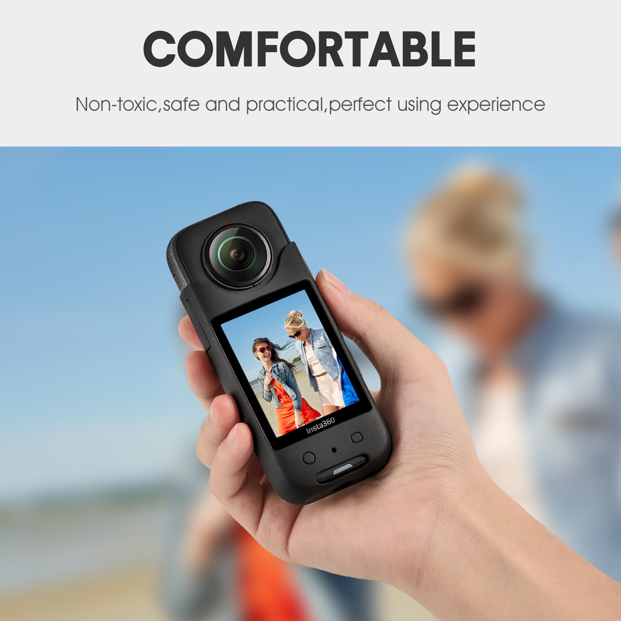 STARTRC Silicone Protective Case for Insta360 One X3 Camera Acessories Soft V413-1111404