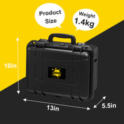 DEVASO Carrying Case for Nintendo Switch OLED Case, Professional Safe Hard-Black V413-1120486