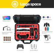 DEVASO Carrying Case for Nintendo Switch OLED Case, Professional Safe Hard-Black V413-1120486