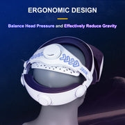 DEVASO Adjustable Head Strap for Playstation VR2, Reduced Pressure Lightweight V413-1122138