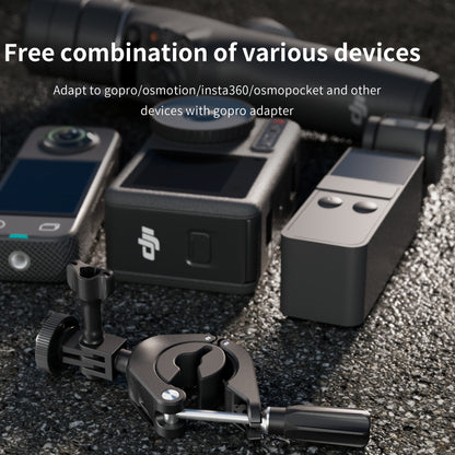 STARTRC Bike Camera Handlebar Mount Aluminum Alloy Plastic Motorcycle DJI Insta V413-1YTY0003