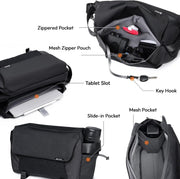 ULANZI BP11 8L Camera Sling Bag with Tripod Holder for Men Women, Lightweight Splash-proof DSLR/Mirrorless V413-B158