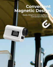 Golf Rangefinder with Slope, CIGMAN 1312 Yards Range Finder Golf, External Color Display, Flag Lock V413-CT-1200