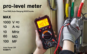 KAIWEETS Digital Multimeter TRMS 6000 Counts Voltmeter Auto-Ranging Fast Accurately Measures Voltage Current V413-HT118A