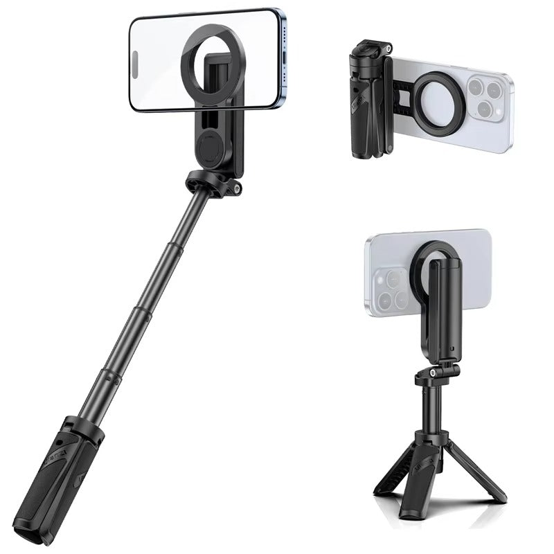 Ulanzi JJ03 Magnetic Phone Tripod Wireless Phone Grip Selfie Stick Desktop Tripod with Remote Control V413-JJ03