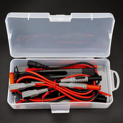 KAIWEETS Soft Silicone Electrician Test Leads Kit CAT III 1000V & CAT IV 600V with Alligator Clips and Needle V413-KET01
