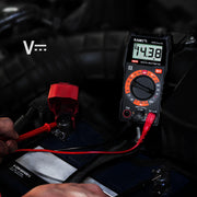 KAIWEETS Digital Multimeter with Case, DC AC Voltmeter, Ohm Volt Amp Test Meter and Continuity Test Diode V413-KM100