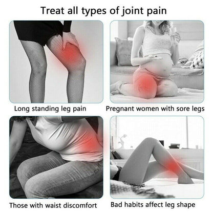 Leg Knee Support Pillow, Orthopedic Memory Foam Wedge Contour Pillow for Thighs, Leg Pillow for Back Hip Legs V413-LEG-PILLOW-BLUE