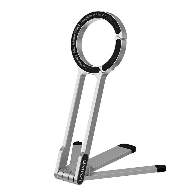 ULANZI MA30 Magnetic Phone Tripod Stand for iPhone - Aluminium Maglock Smartphone Mini Tripod Pocket Cell V413-M060