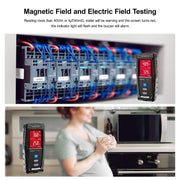 ERICKHILL EMF Meter Digital Electromagnetic Field Radiation Detector Machine V413-RT-100