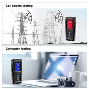 ERICKHILL EMF Meter Digital Electromagnetic Field Radiation Detector Machine V413-RT-100